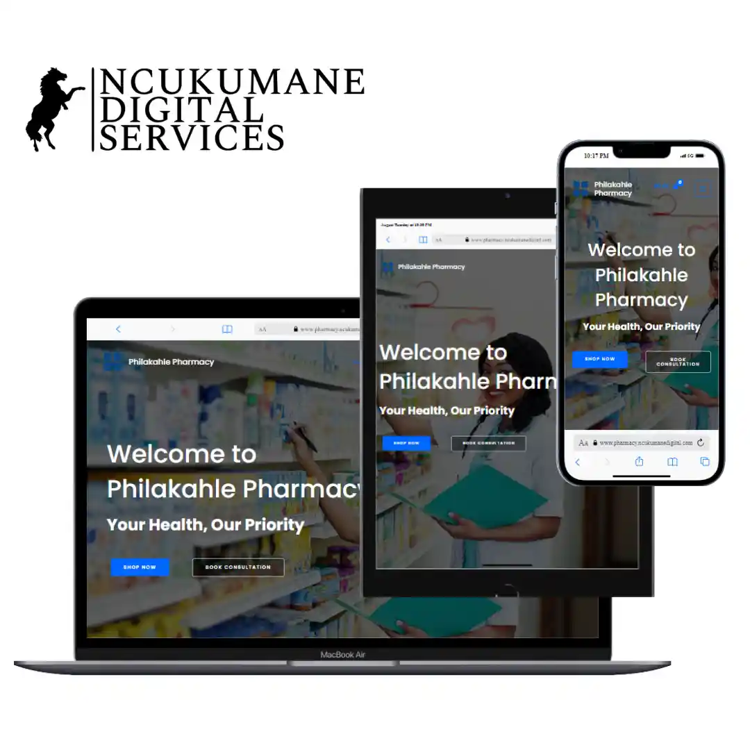 Pharmacy Website MockUps